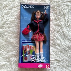 NIB Rare Mattel Reina Friend of Barbie (Japanese) 1999 #23957